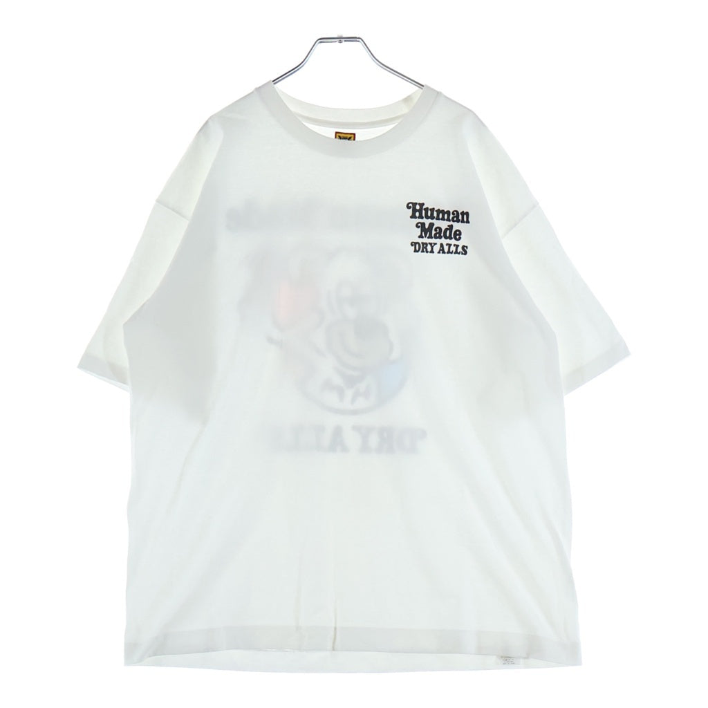 HUMAN MADE(ヒューマンメイド) 23SS×Girls Don't Cry VERDY DRY ALLS Graphic Tee ガールズドントクライ バーディー 半袖カットソー ホワイト