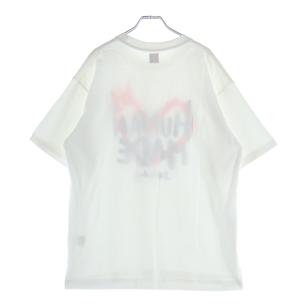 HUMAN MADE(ヒューマンメイド) Big Drawn Heart Tee ビッグ ハート 半袖カットソー ホワイト