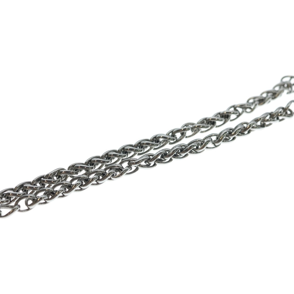 DIESEL(ディーゼル) オーバルD ロゴ チェーンネックレス シルバー DX1470040