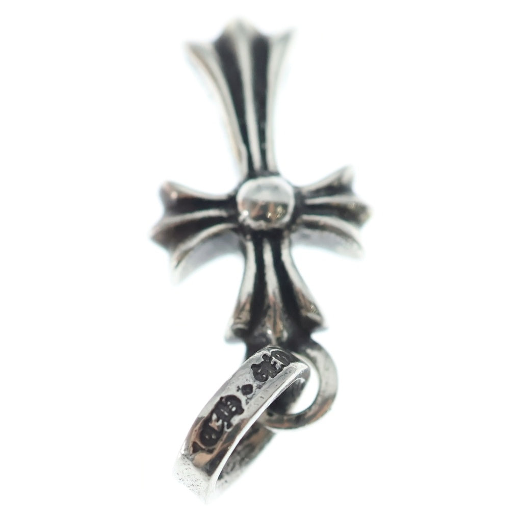 CHROME HEARTS(クロムハーツ) CRS BBYFAT P DMND ベイビーファットクロス PAVEダイヤ ペンダントトップ シルバーBCA234