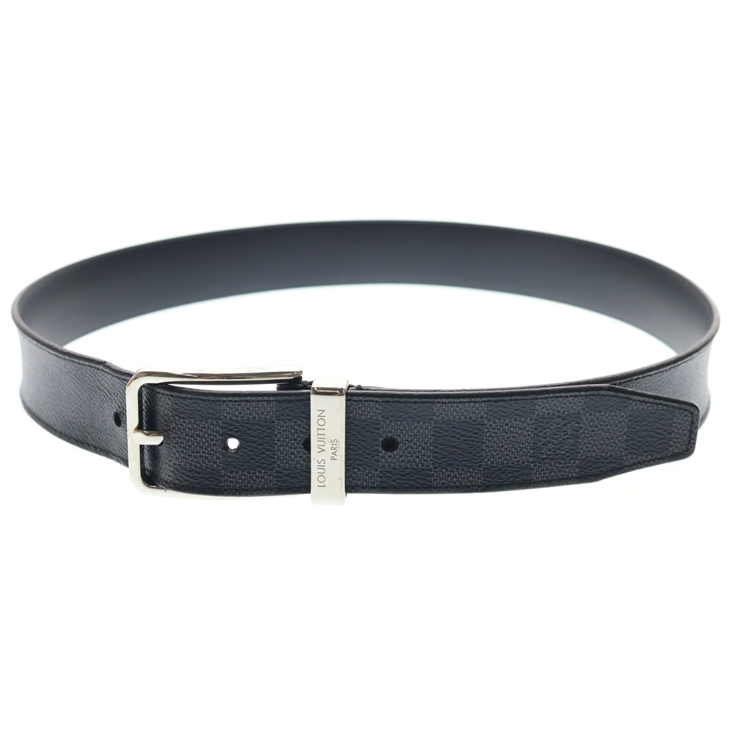 LOUIS VUITTON(ルイヴィトン) サンチュール ポンヌフ PVC レザー ベルト M9402 ブラック