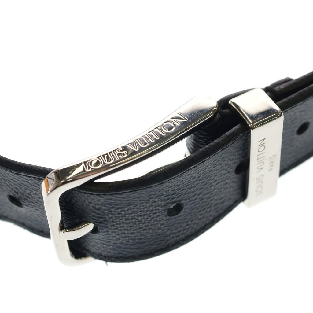 LOUIS VUITTON(ルイヴィトン) サンチュール ポンヌフ PVC レザー ベルト M9402 ブラック