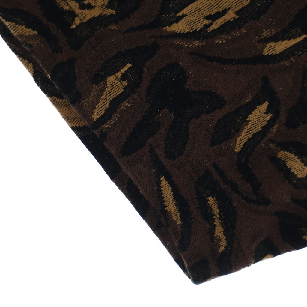 LOUIS VUITTON(ルイヴィトン) 25AW モノグラム ジャガード 半袖Tシャツ カットソー ブラウン RM252M XMY HTY67W