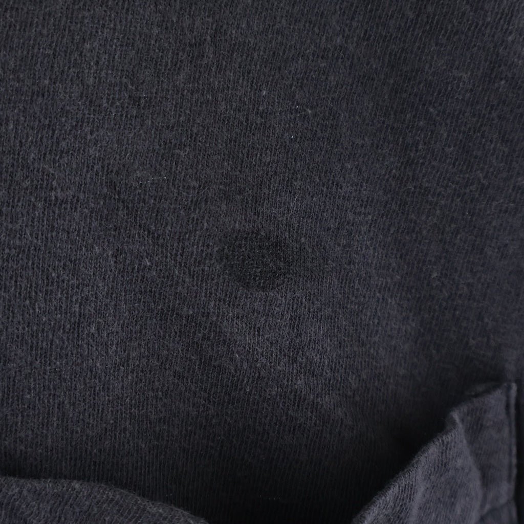 READY MADE(レディメイド) 24SST-SHIRT POCKET半袖Tシャツ カットソー ブラック RE-CO-BK-00-00-278