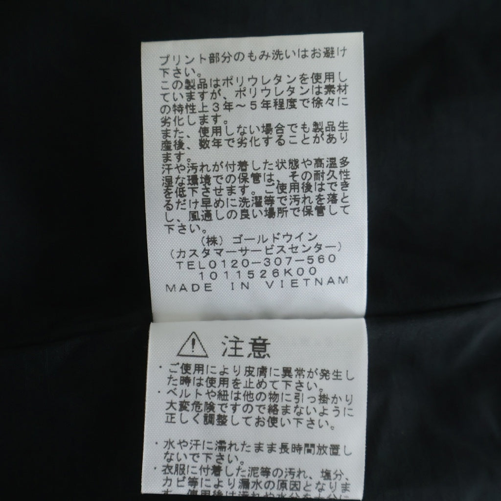 THE NORTH FACE(ザノースフェイス) MOUNTAIN JACKET マウンテンジャケット ロゴ刺繍ナイロンジャケット ブラック NP61800