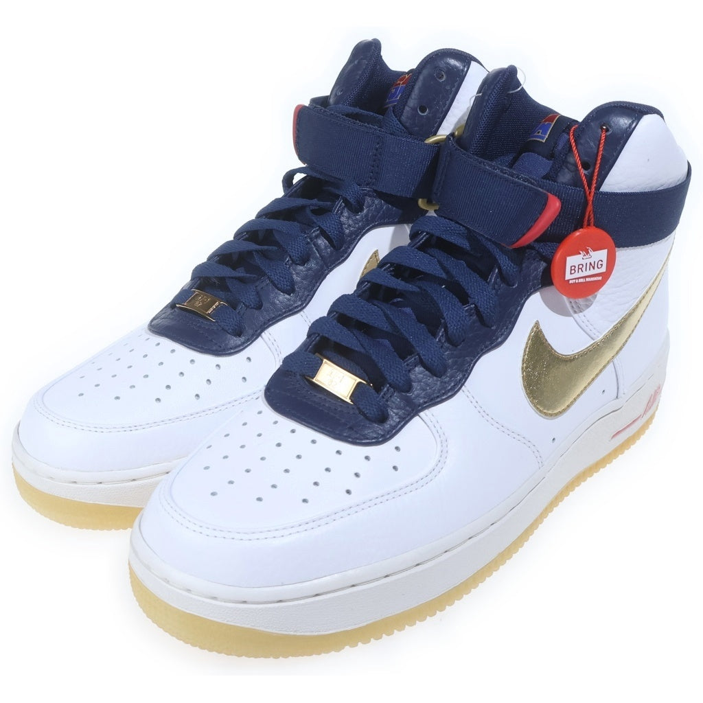 NIKE(ナイキ) AIR FORCE 1 HI 07 PRM OLYMPIC 525317-100 エアフォース1 オリンピック ハイカットスニーカー ホワイト/ネイビー/レッド US9/27cm