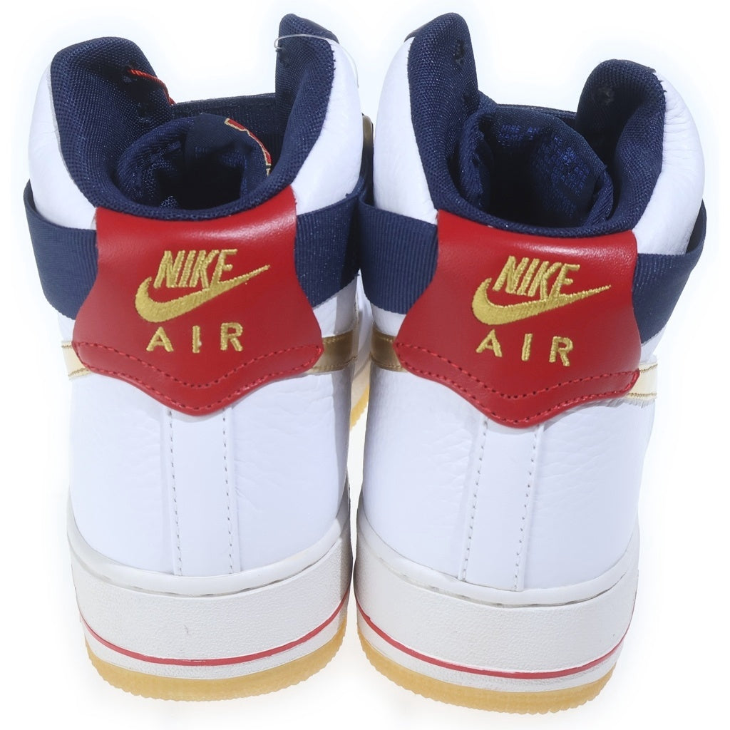 NIKE(ナイキ) AIR FORCE 1 HI 07 PRM OLYMPIC 525317-100 エアフォース1 オリンピック ハイカットスニーカー ホワイト/ネイビー/レッド US9/27cm