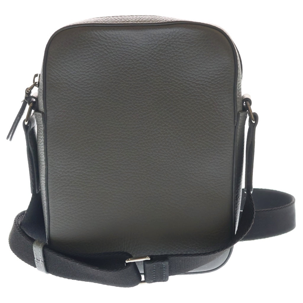 BURBERRY(バーバリー) THORNTON LEATHER SHOULDER BAG ソーントン レザー ショルダーバッグ グレー 8052890