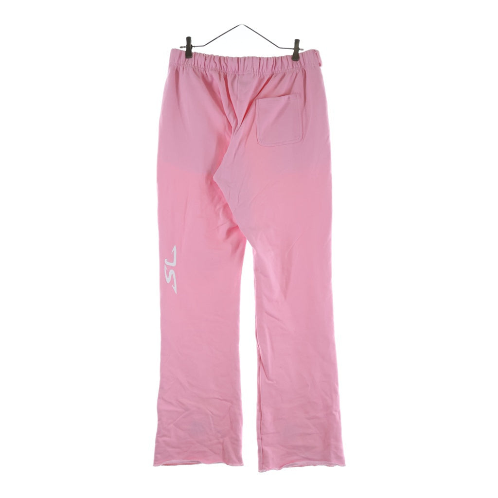 NO BRAND(ノーブランド) Scientist Lab フレア スウェットパンツ ピンク
