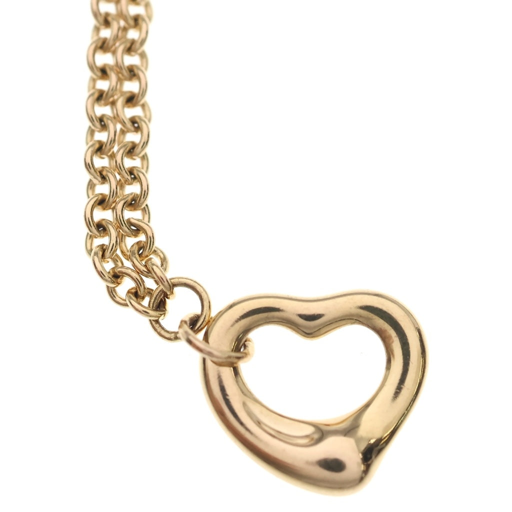 TIFFANY & Co.(ティファニー) ミニオープンハートブレスレット イエローゴールド 23485338 レディース
