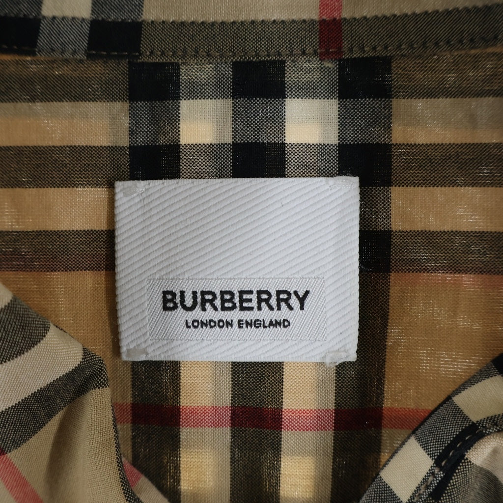 BURBERRY(バーバリー) ノバチェックシャツ 長袖シャツ ベージュ 8017567