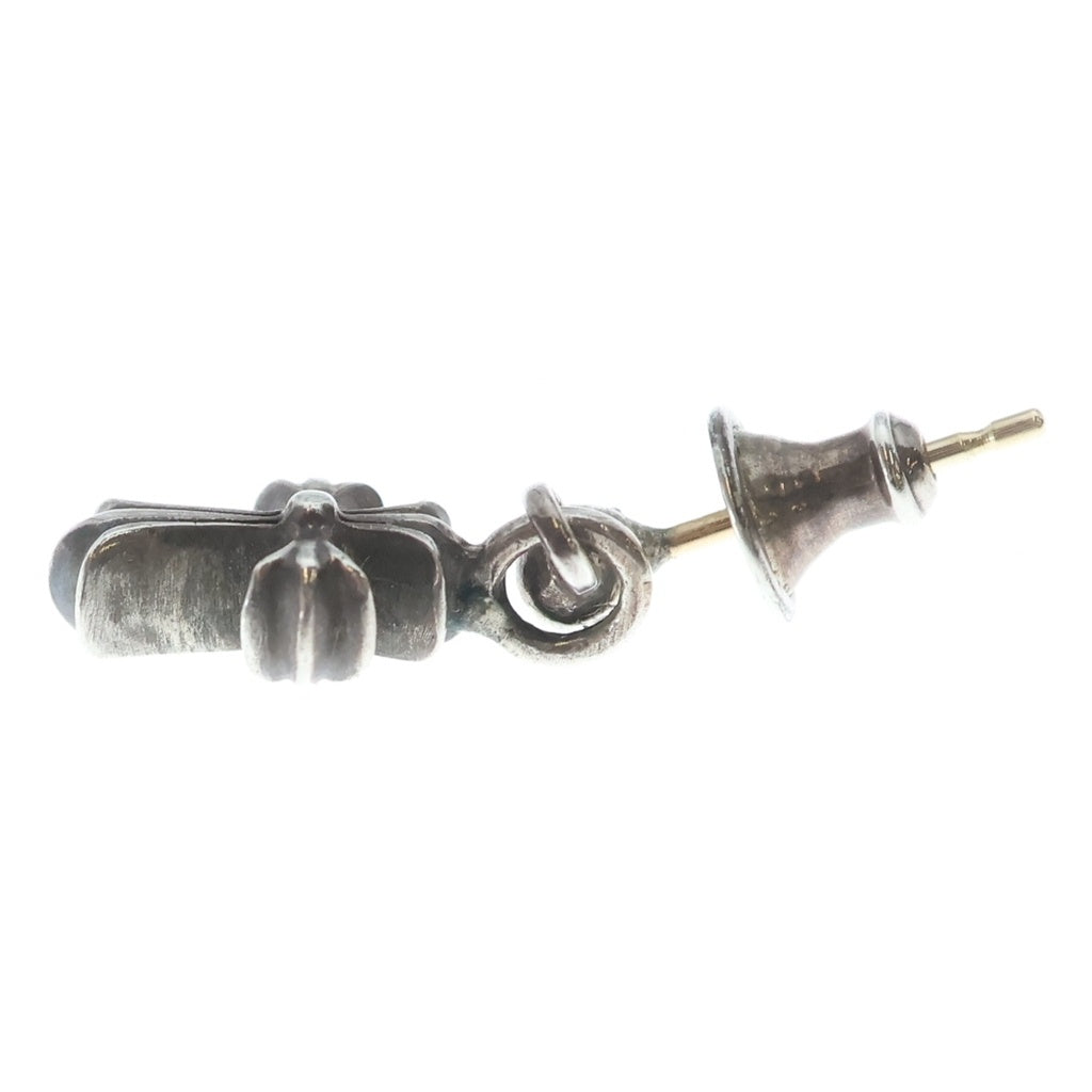 CHROME HEARTS(クロムハーツ) DRP STCK CH CRS スタックCHクロスドロップ シルバーピアス