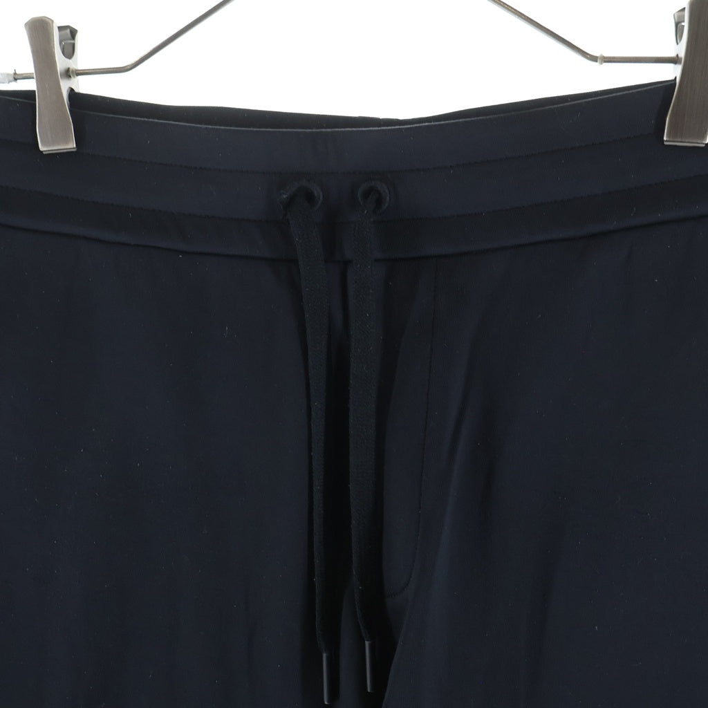 MONCLER(モンクレール) 21SS PANTALONE Side Tape Logo Cotton Sweatpants サイドテープロゴコットンスウェットパンツ G10918H73400 8299R ブラック