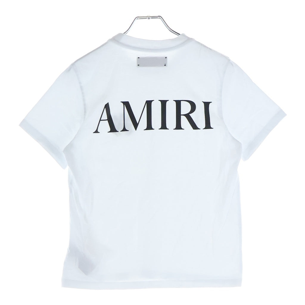 AMIRI(アミリ) MA CORE LOGO TEE ブランドロゴ 半袖Tシャツ カットソー ホワイト レディース AWJYTE1036
