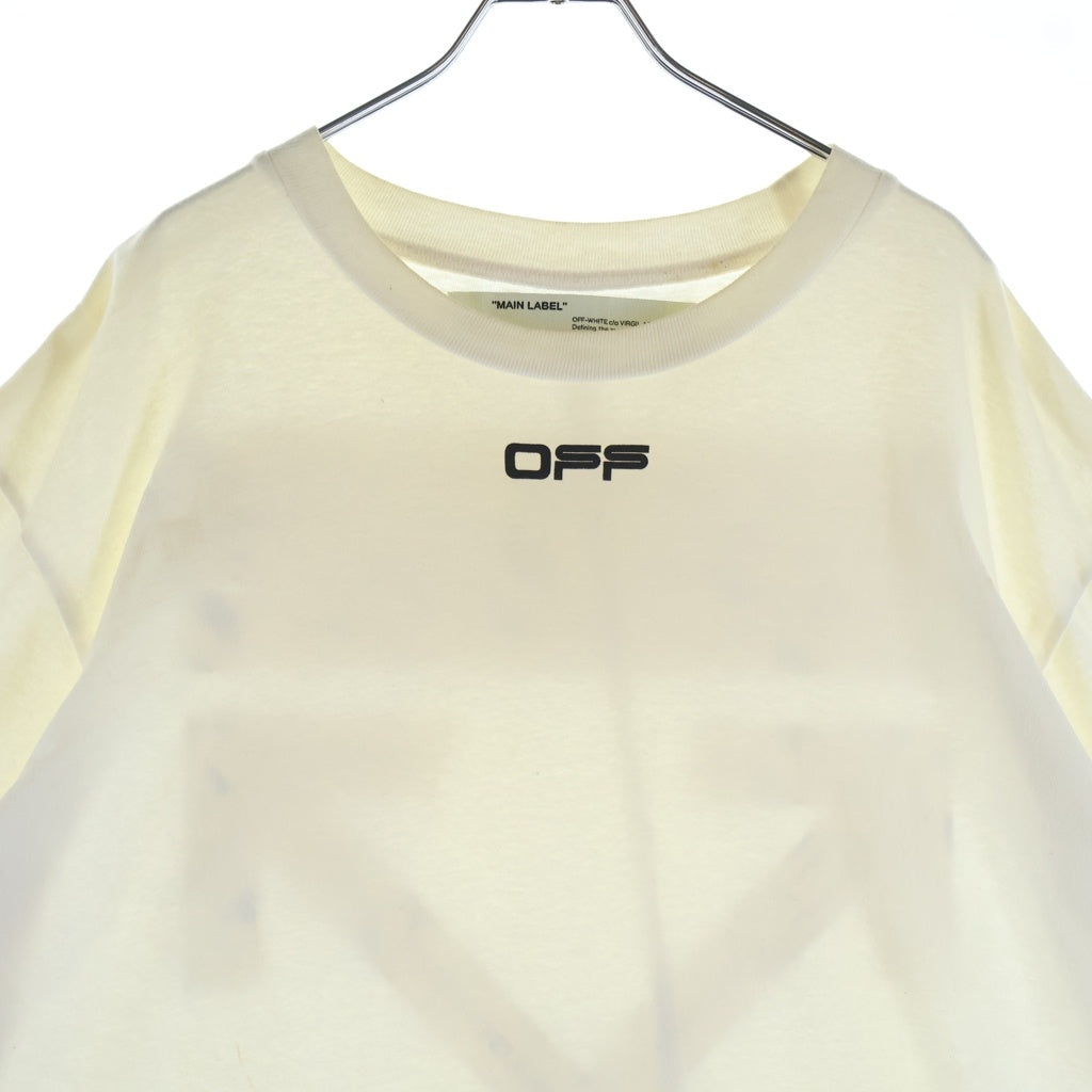 OFF-WHITE(オフホワイト) 20SS Airport Tape T-Shirt オーバーサイズ半袖Tシャツ ホワイト OMAA038S20185003