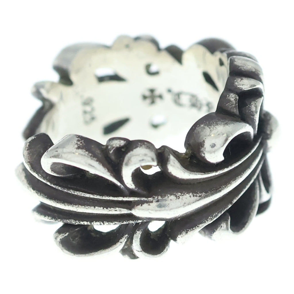 CHROME HEARTS(クロムハーツ) DBL FLRL CRS ダブルフローラルクロス リング シルバー BCA390