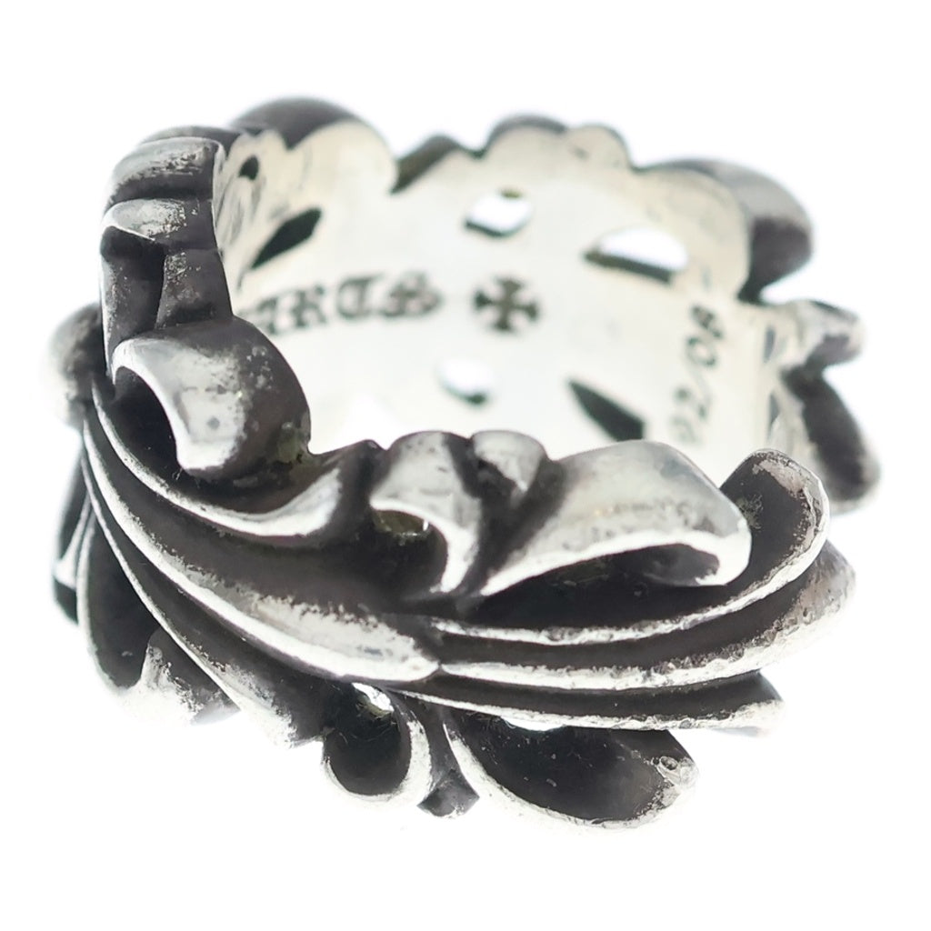 CHROME HEARTS(クロムハーツ) DBL FLRL CRS ダブルフローラルクロス リング シルバー BCA390