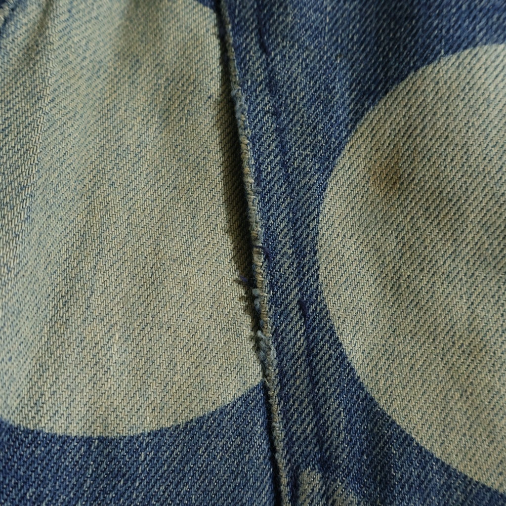 Vivienne Westwood(ヴィヴィアンウエストウッド) ORB × SPOT DENIM PANTS スポット×オーブ 切り替えデニムパンツ インディゴ