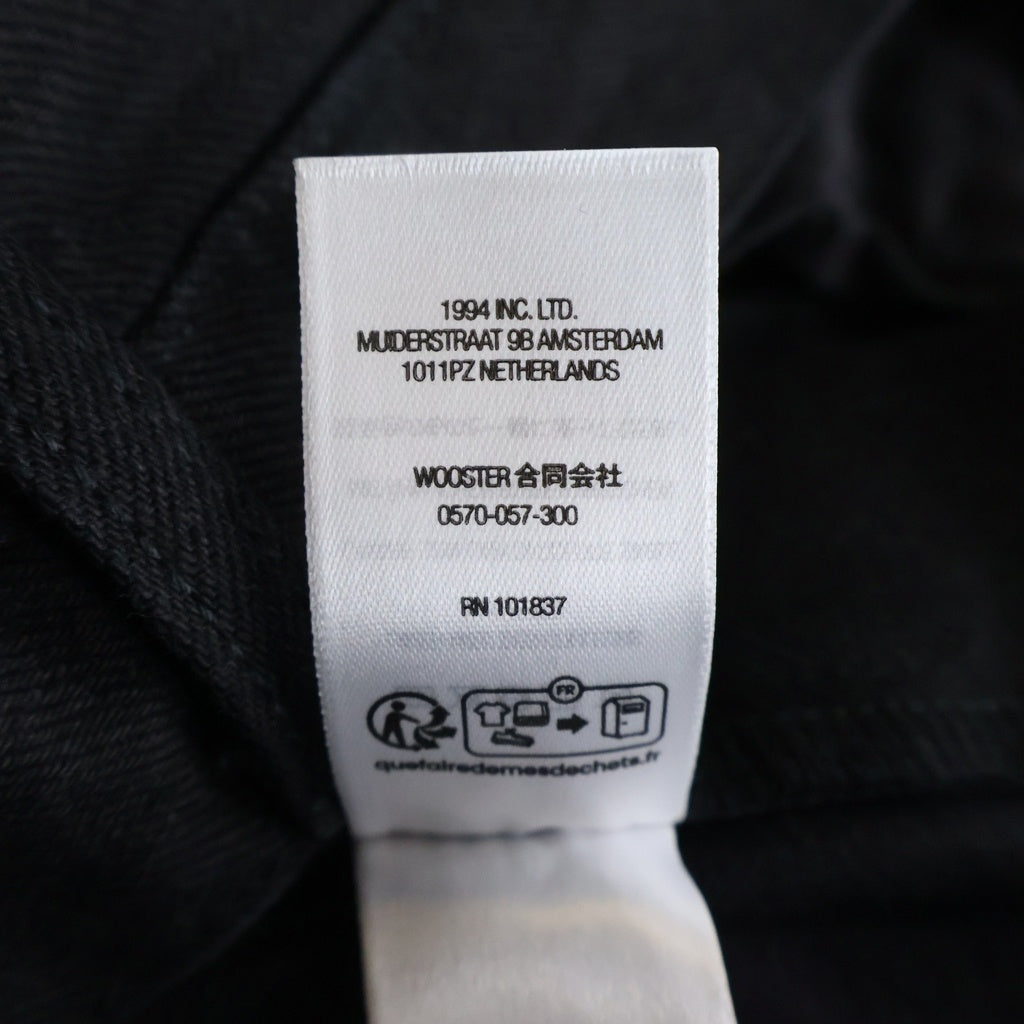 SUPREME(シュプリーム) Rigid Baggy Selvedge Jean リジット バギージーンズ ブラック