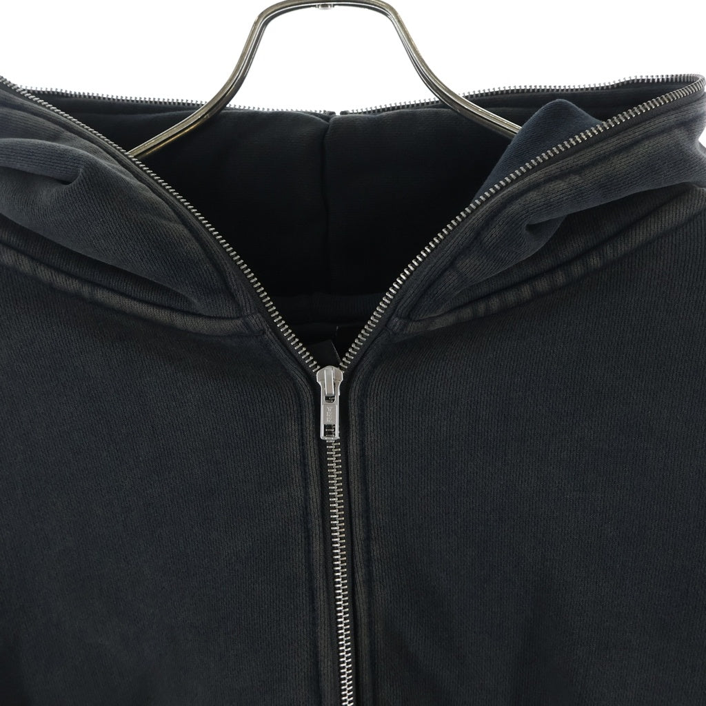 entire studios(エンタイア スタジオ) ETERNAL ZIP HOODIE エターナルジップパーカー ブラック ES2202