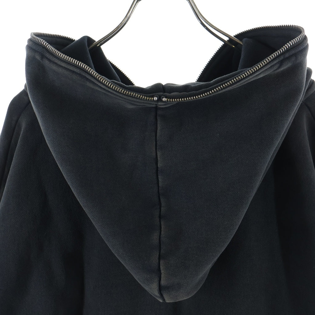 entire studios(エンタイア スタジオ) ETERNAL ZIP HOODIE エターナルジップパーカー ブラック ES2202