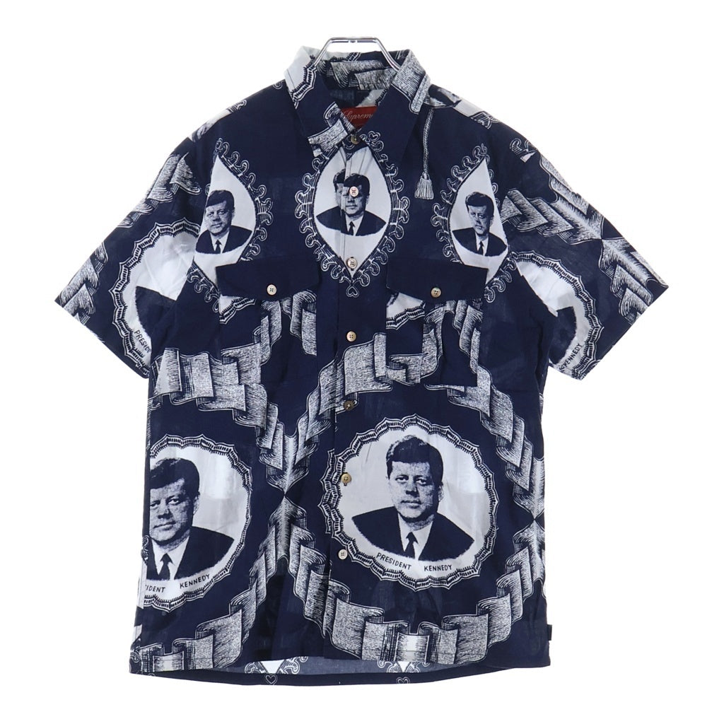 SUPREME(シュプリーム) Kennedy Shirt ケネディプリント 半袖 Tシャツ カットソー ネイビー