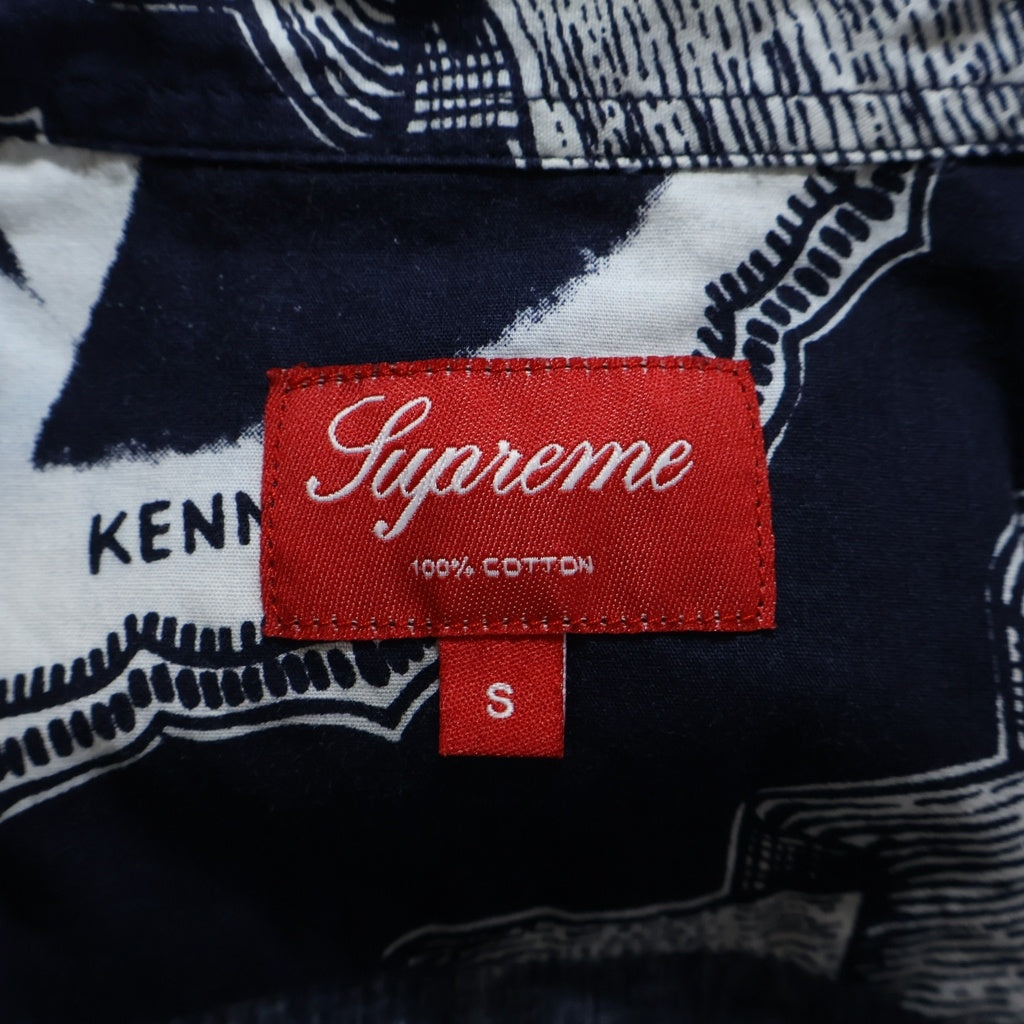 SUPREME(シュプリーム) Kennedy Shirt ケネディプリント 半袖 Tシャツ カットソー ネイビー