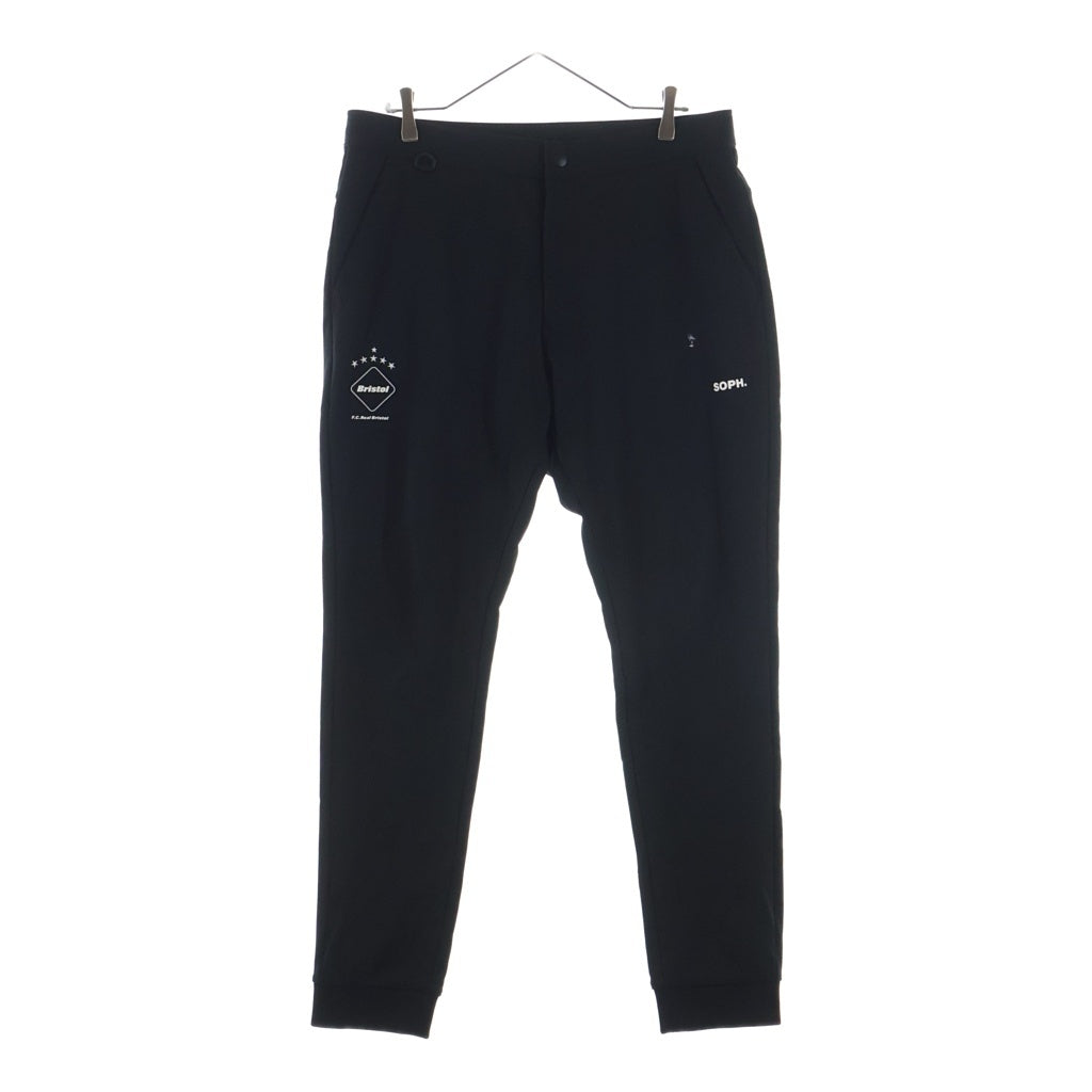 F.C.R.B./F.C.Real Bristol/FCRB(エフシーアールビー/エフシーレアルブリストル) PDK RIBBED PANTS スウェットパンツ ブラック FCRB-240004
