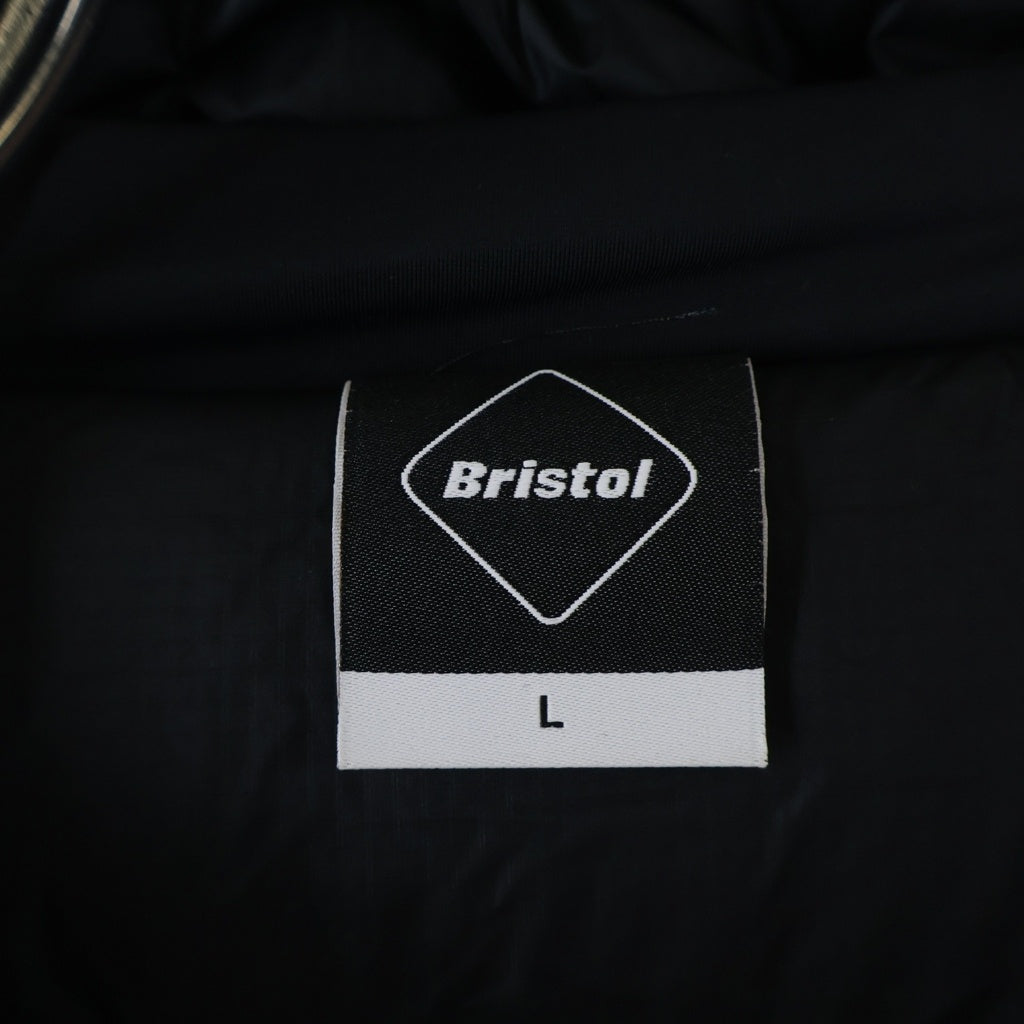 F.C.R.B./F.C.Real Bristol/FCRB(エフシーアールビー/エフシーレアルブリストル) HYBRID PUFFY INSULATION HOODED JACKET ジップアップ フーデッド ジャケット ブラック FCRB-202045