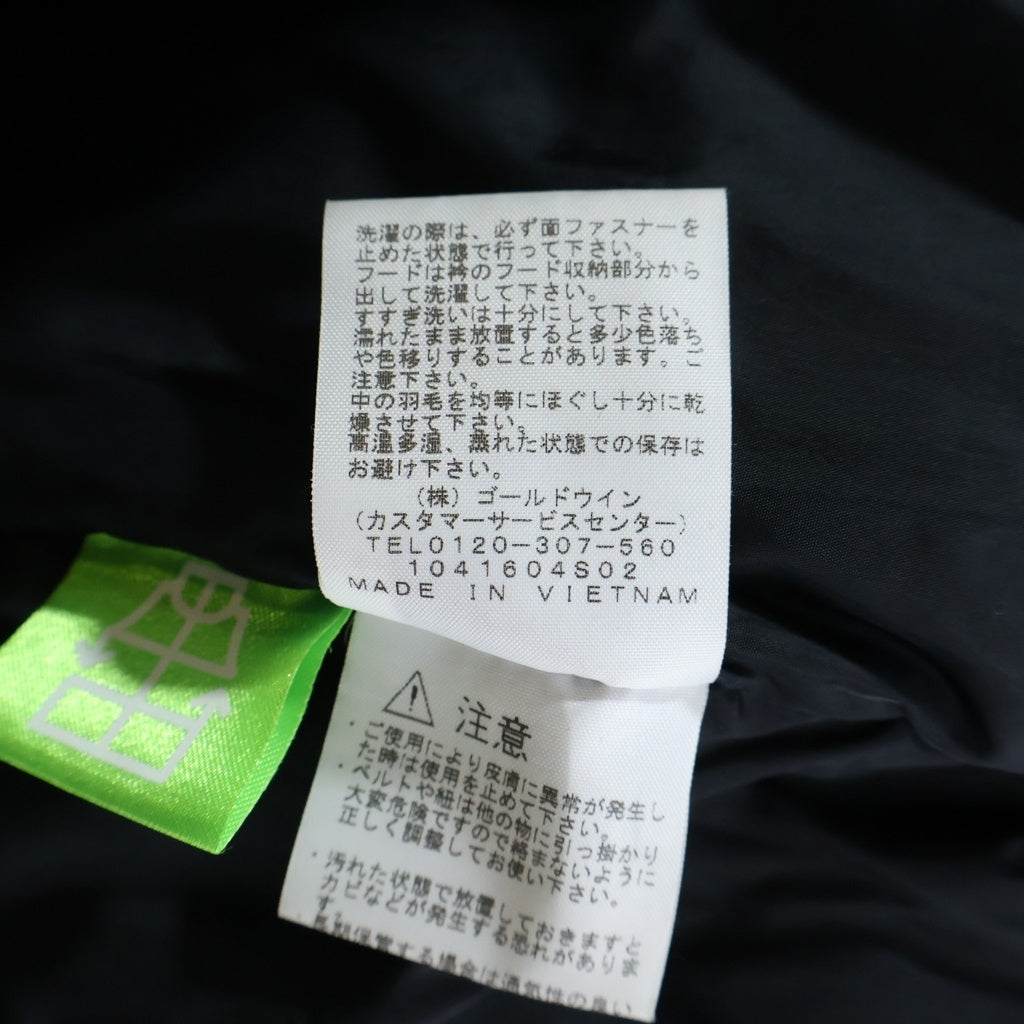 THE NORTH FACE(ザノースフェイス) NUPTSE VEST ヌプシ ダウンベスト ジャケット ブラック ND91843