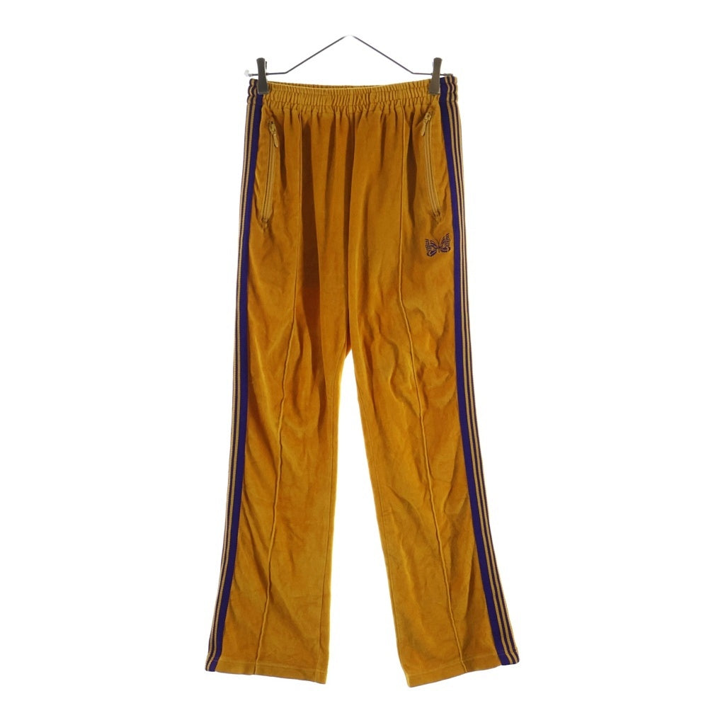 Needles(ニードルス) 20SS Narrow Track Pants Velour ナロー トラックパンツ ベロア オレンジ