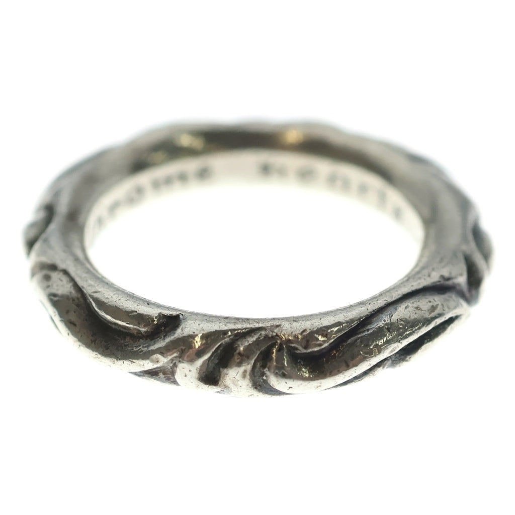CHROME HEARTS(クロムハーツ) SCRL BAND スクロールバンド リング シルバー BCA351
