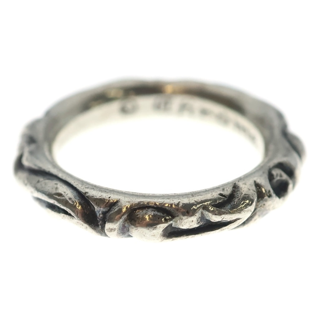CHROME HEARTS(クロムハーツ) SCRL BAND スクロールバンド リング シルバー BCA351