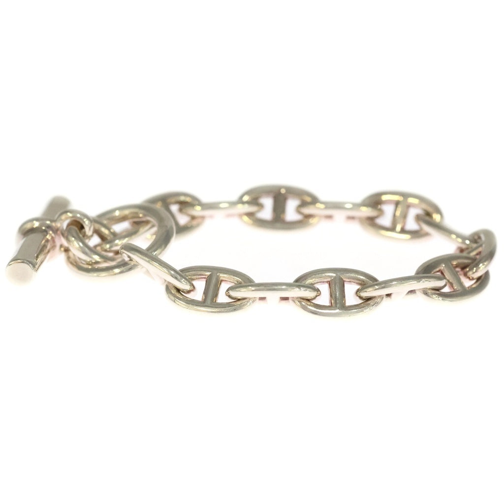 HERMES(エルメス) Chaine d'Ancre MM シェーヌダンクル 14コマ チェーンブレスレット シルバー レディース