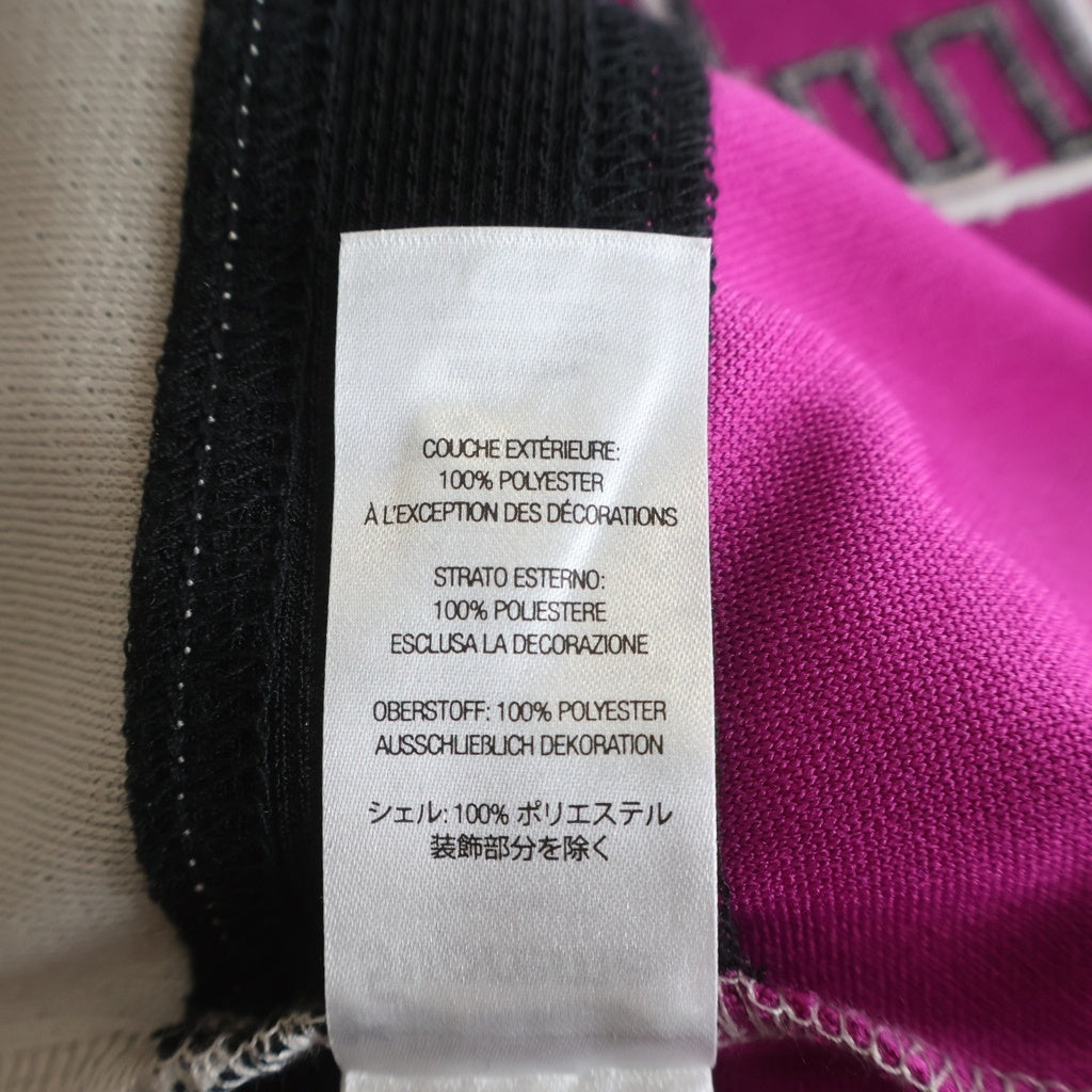 SUPREME(シュプリーム) 25SS Rhinestone Hockey Jersey ラインストーンホッケージャージ パンサー ゲームシャツ 長袖カットソー ピンク