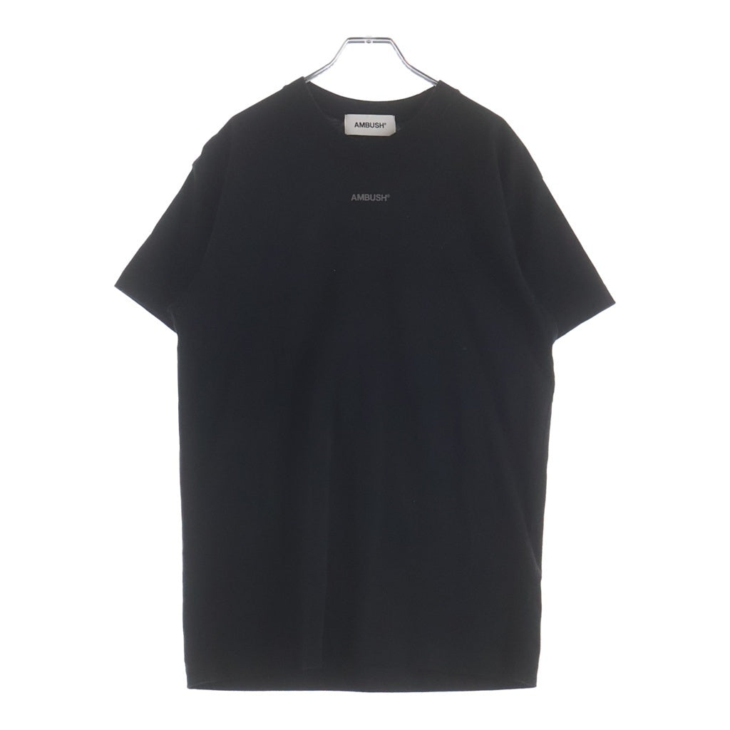 AMBUSH(アンブッシュ) 20AW ロゴプリントクルーネック 半袖Tシャツカットソーブラック BMAA007F20JER001