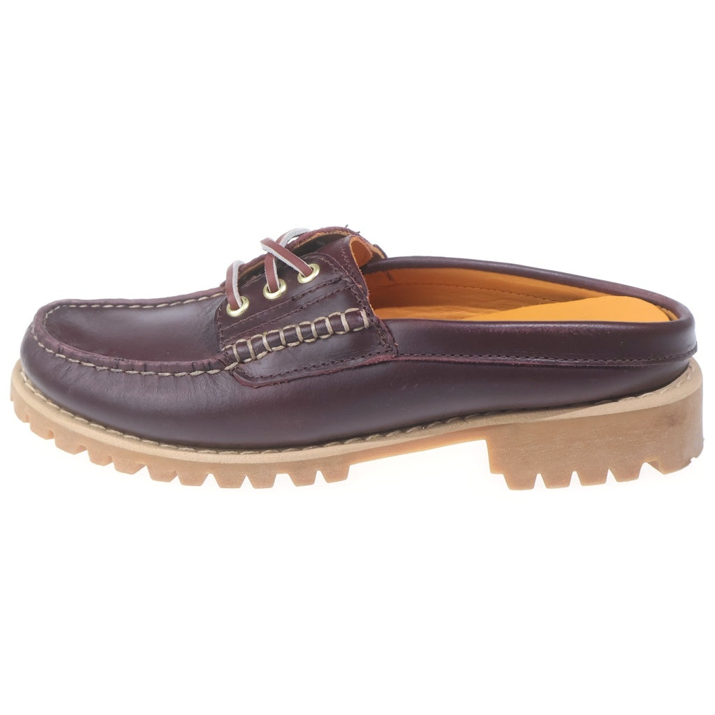 【新品未使用品】Timberland 3eye バーガンディ27cm Timberland(ティンバーランド) 3 Eye Vibram Sole Mule スリーアイ