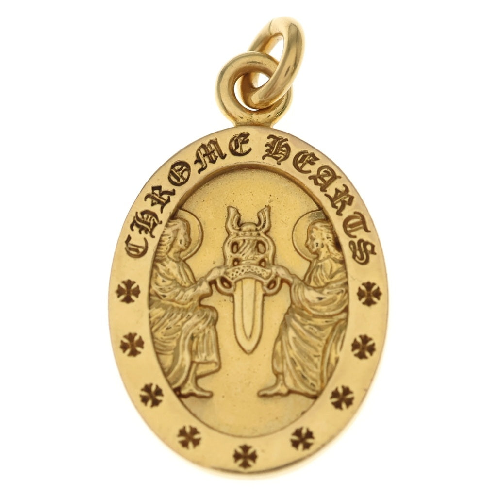CHROME HEARTS(クロムハーツ) 22K ANGEL MEDAL OVAL エンジェルメダル