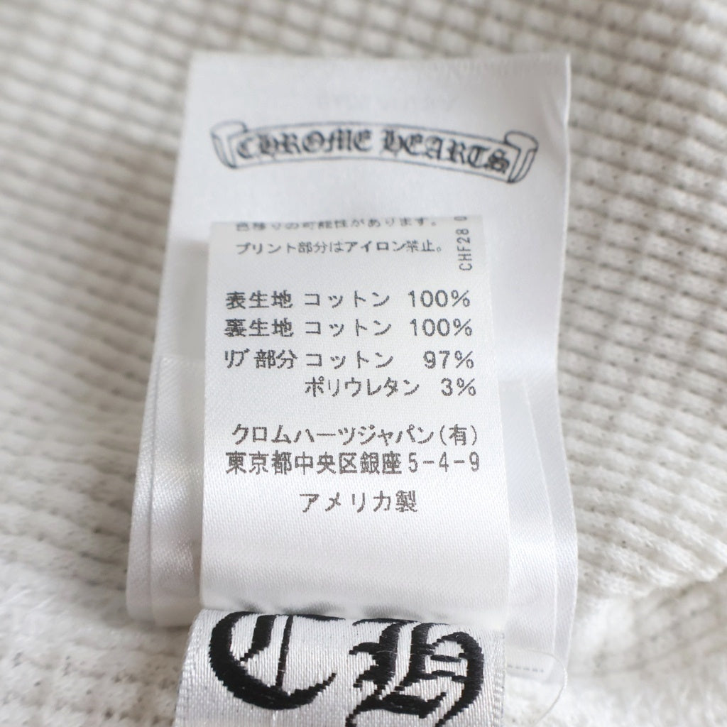 CHROME HEARTS(クロムハーツ) ×MATTY BOY 2022SS PPO CAUTION ZIP UP HOODIE マッティボーイ コーション ジップアップフーディ ジップアップパーカー カモフラ