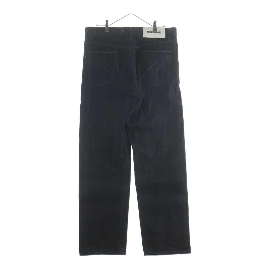 NEIGHBORHOOD(ネイバーフッド) 23AW RIGID DENIM DP BASIC PANTS リジット ベーシック デニムパンツ ブラック 232XBNH-PTM01