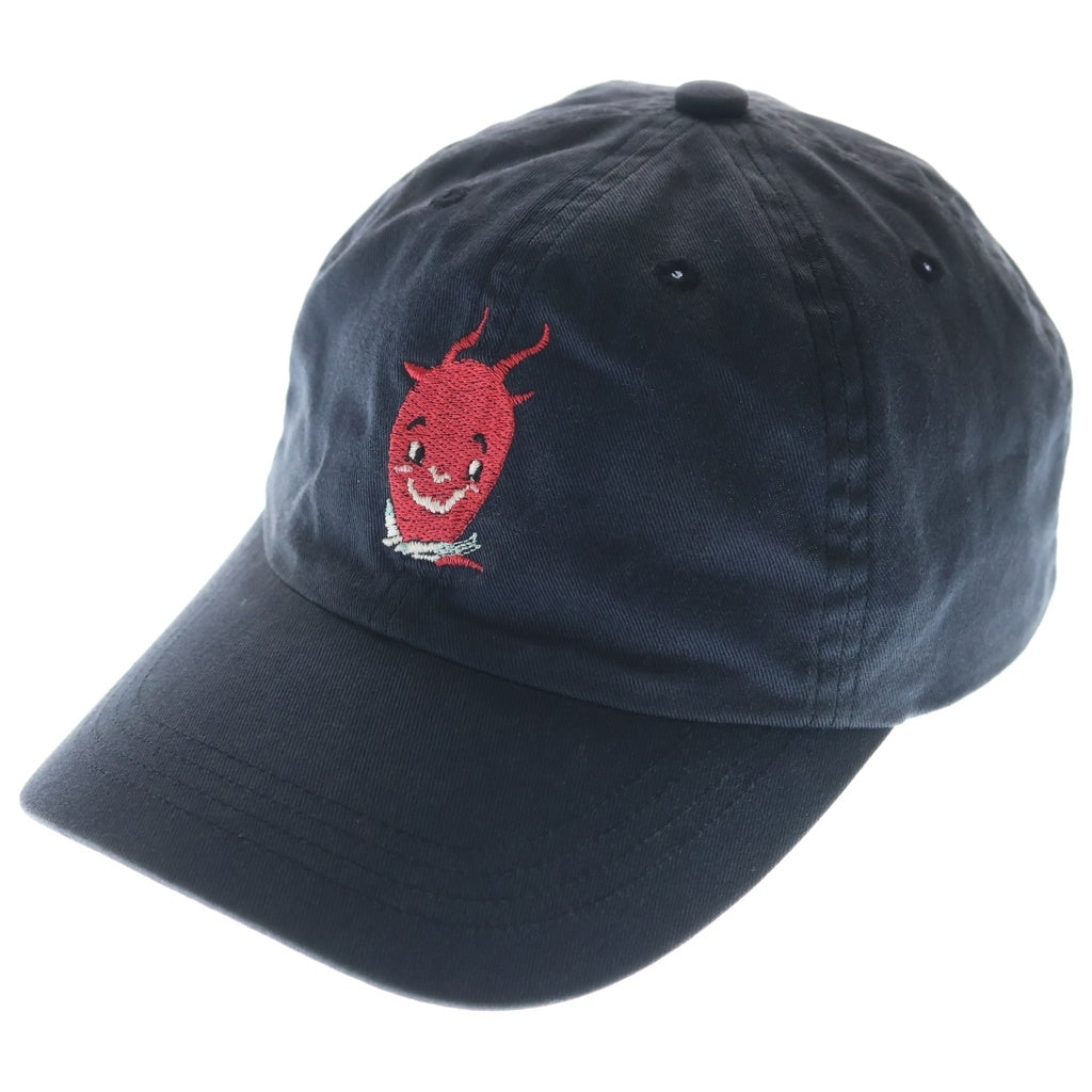 SAINT MICHAEL(セントマイケル) 23AW DEVIL CAP デビル ベースボールキャップ ブラック SM-A23-0000-048