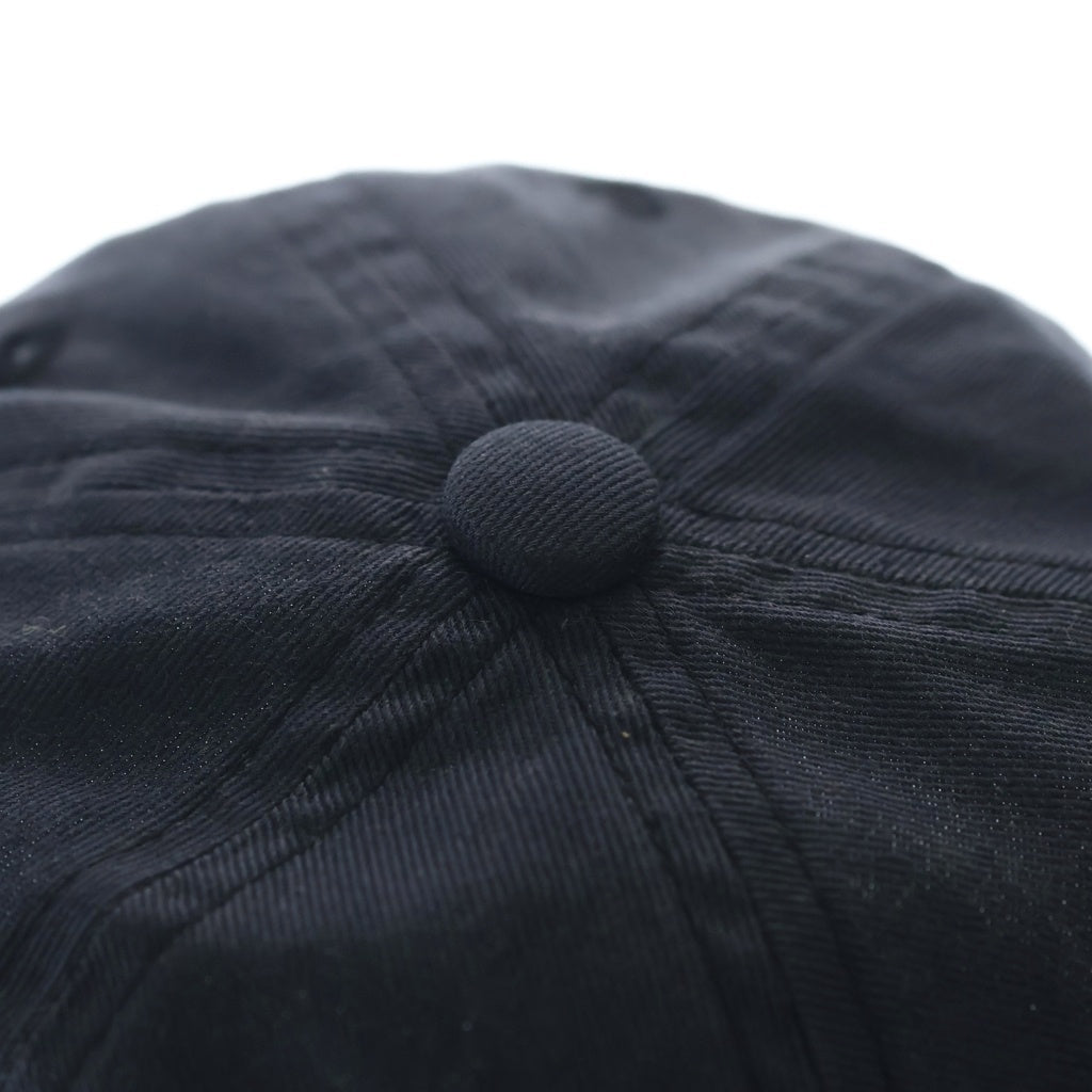 SAINT MICHAEL(セントマイケル) 23AW DEVIL CAP デビル ベースボールキャップ ブラック SM-A23-0000-048