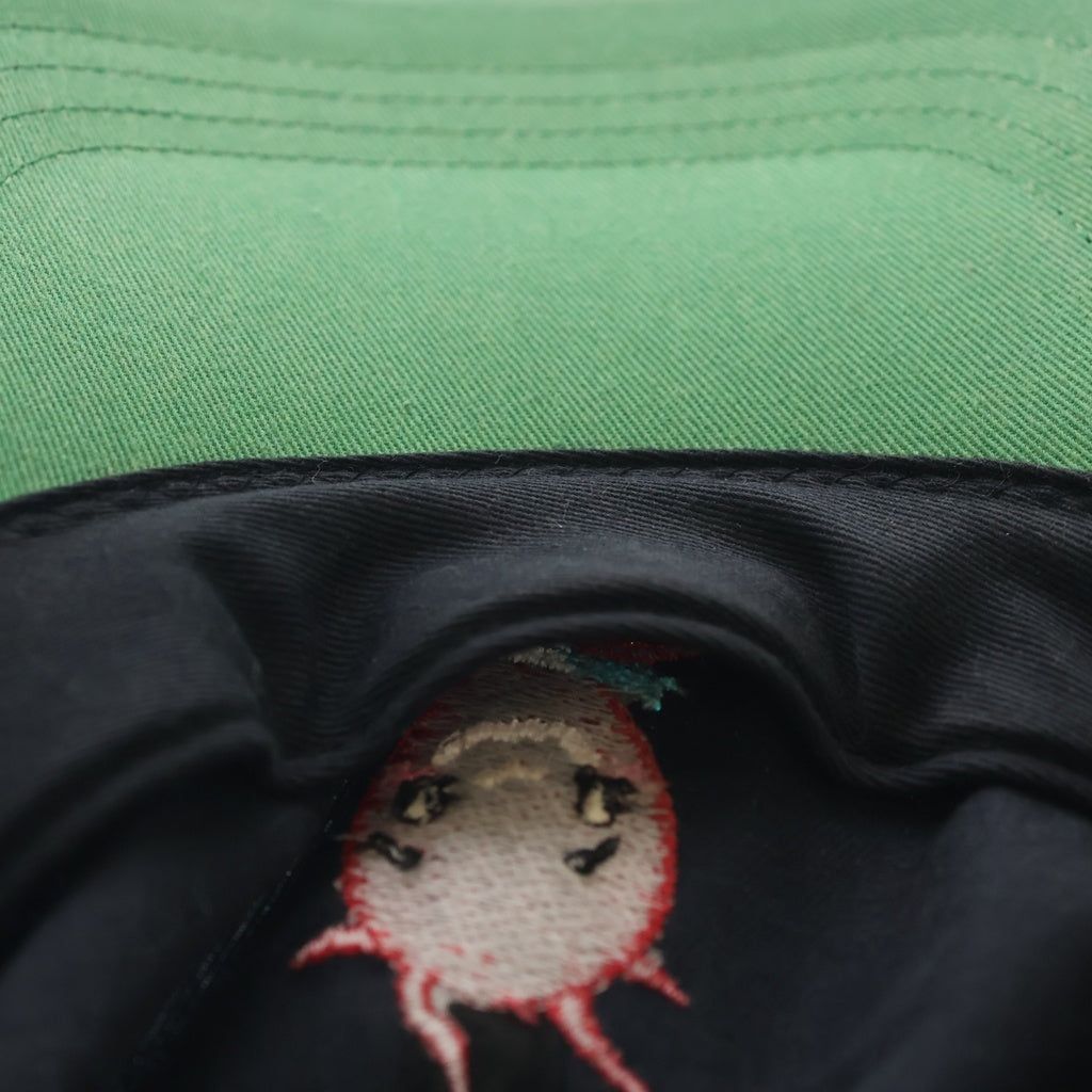 SAINT MICHAEL(セントマイケル) 23AW DEVIL CAP デビル ベースボールキャップ ブラック SM-A23-0000-048