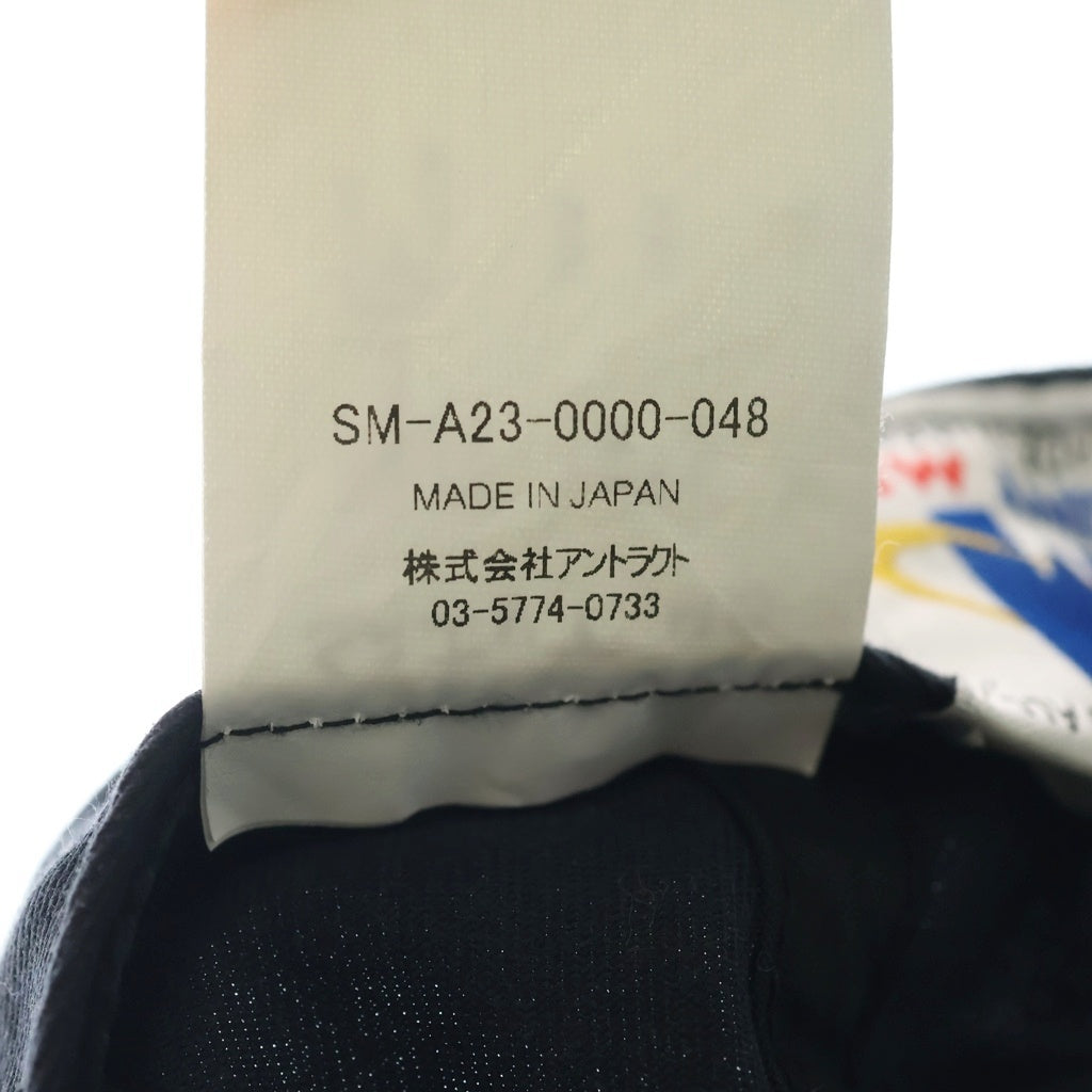 SAINT MICHAEL(セントマイケル) 23AW DEVIL CAP デビル ベースボールキャップ ブラック SM-A23-0000-048
