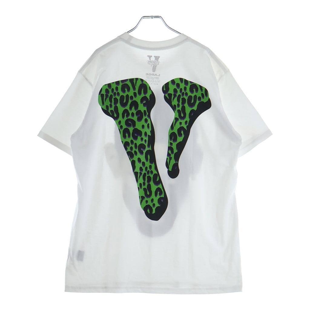 VLONE(ヴィーロン) Rodman Cheetah T-shirt デニスロッドマン ヒョウ柄 半袖Tシャツ カットソー ホワイト
