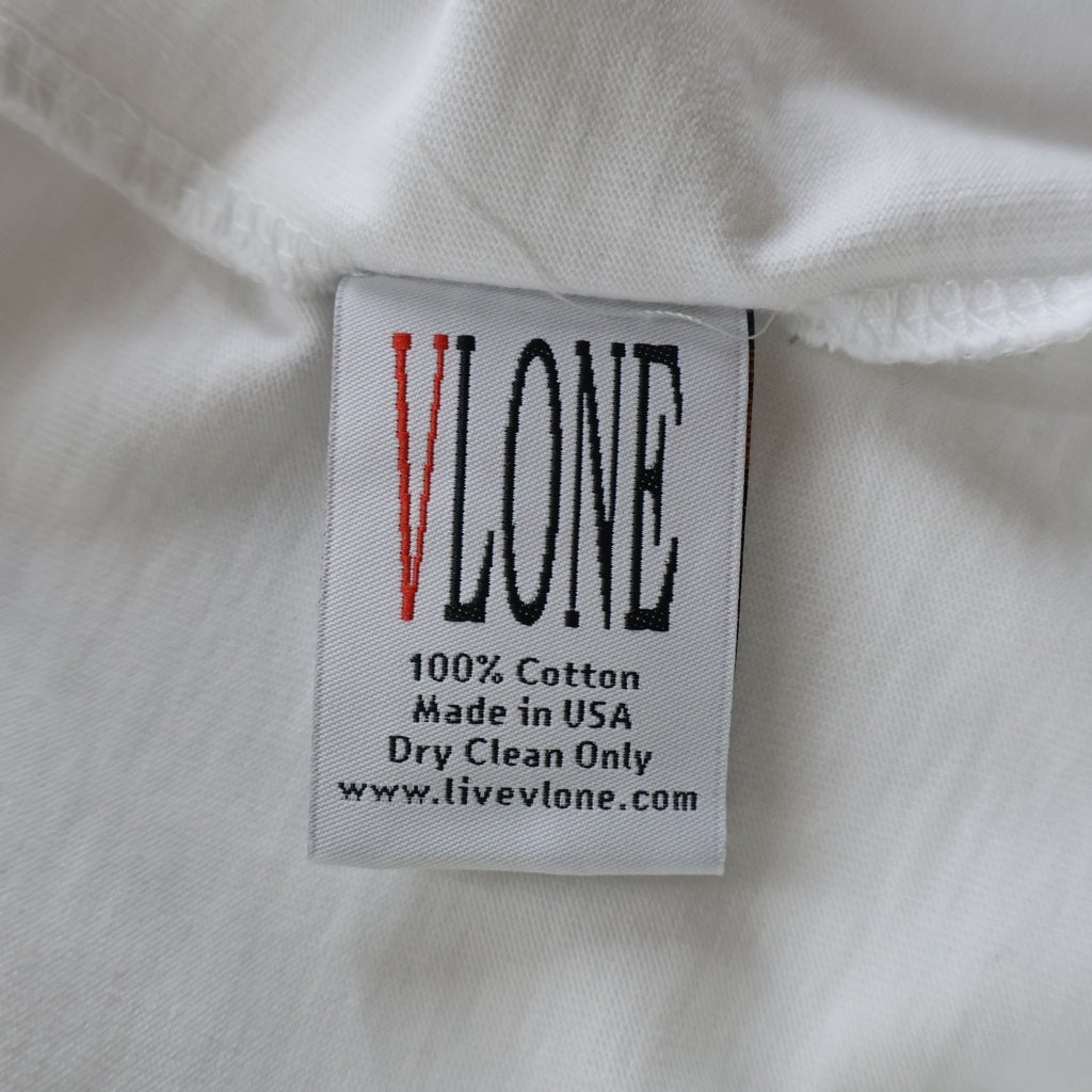 VLONE(ヴィーロン) Rodman Cheetah T-shirt デニスロッドマン ヒョウ柄 半袖Tシャツ カットソー ホワイト