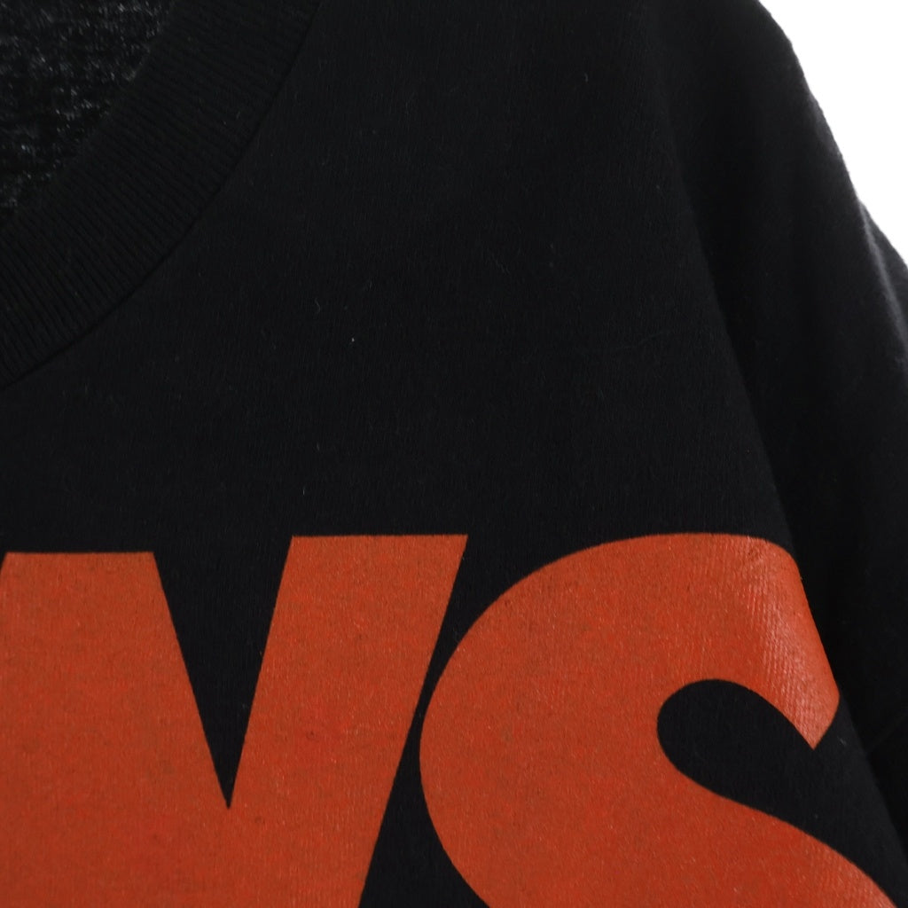 NO BRAND(ノーブランド) FLAGSTUFF フラグスタフ JAWS DONT GO TEE 半袖Tシャツ カットソー ブラック FS1716