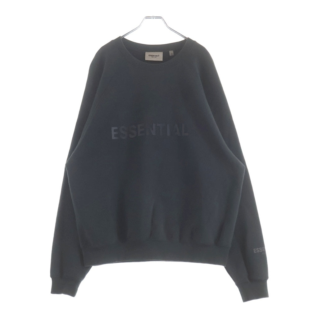 FEAR OF GOD(フィアオブゴッド) フロントブランドロゴ クルーネックトレーナー スウェット ブラック