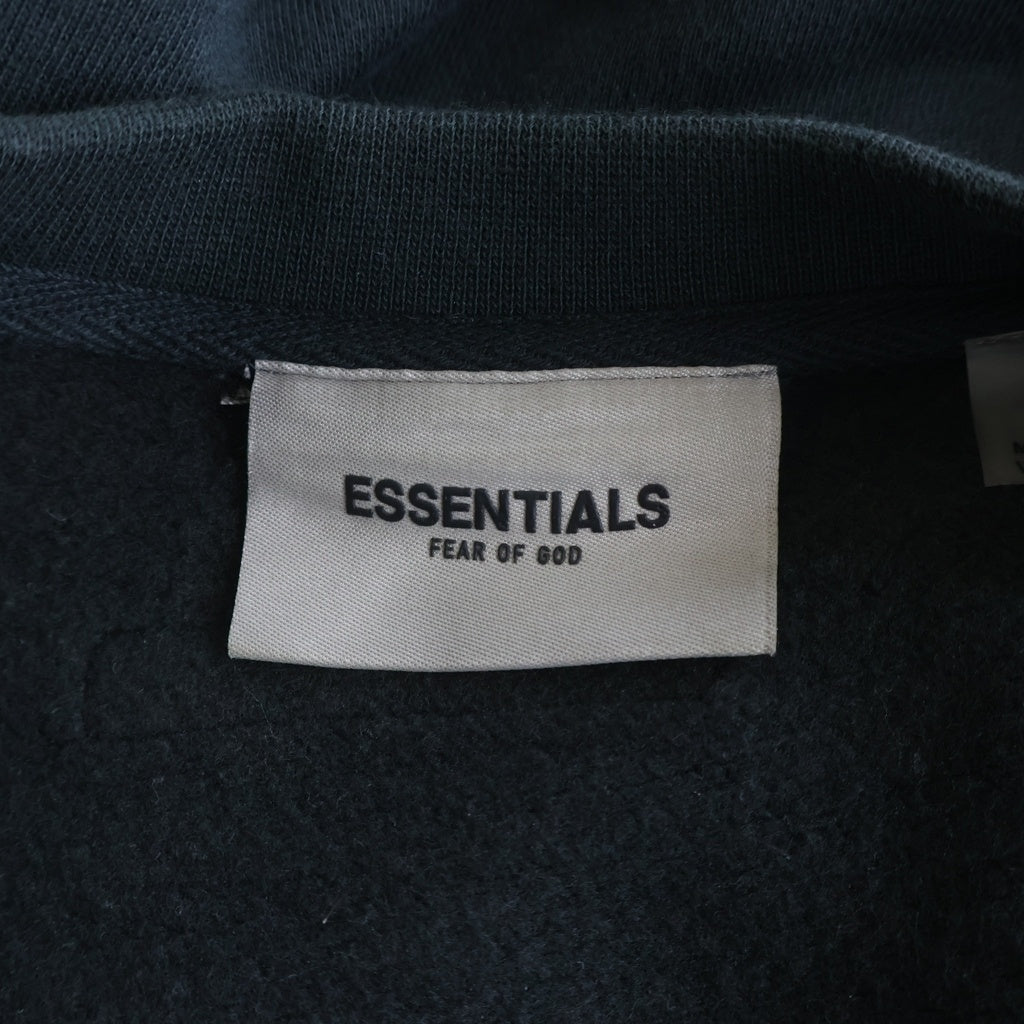FEAR OF GOD(フィアオブゴッド) フロントブランドロゴ クルーネックトレーナー スウェット ブラック