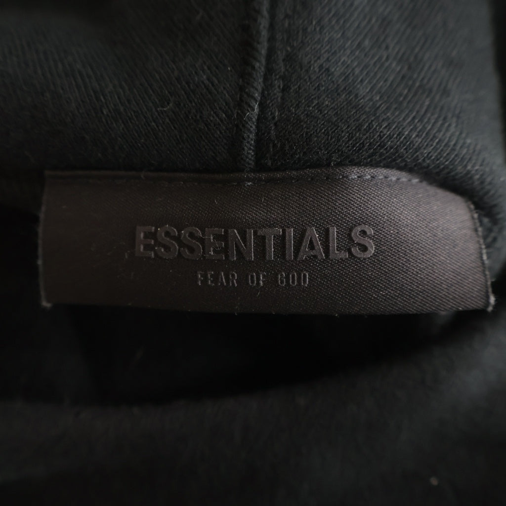 FEAR OF GOD(フィアオブゴッド) フロントロゴ プルオーバーパーカー フーディー ブラック